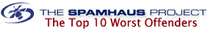 Spamhaus Top 10 Worst Offenders
